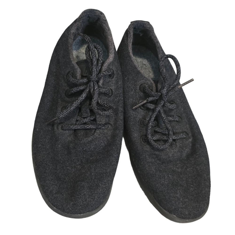 AllBirds Wool Runners Black grey men’s Size 10 Walking Low Top